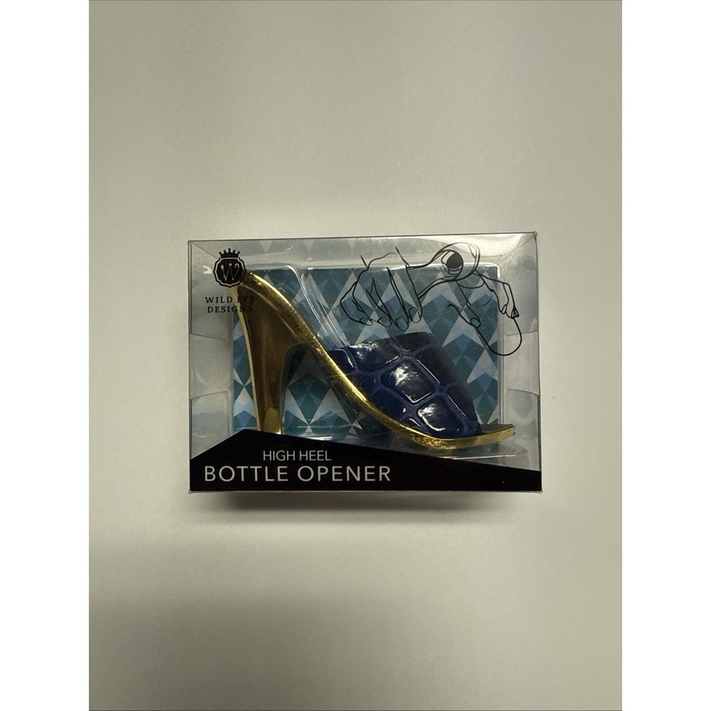 Wild Eye Designs Stiletto High Heel Shoe Bottle Opener, Original Box